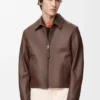 Zip-Up Jacket in Nappa Lambskin Zip-Up Jacket in Nappa Lambskin