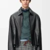 Zip-Up Jacket in Nappa Lambskin Zip-Up Jacket in Nappa Lambskin