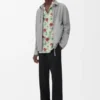 Zip-Up Jacket in Suede Lambskin Zip-Up Jacket in Suede Lambskin