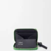 Zipped Coin Purse in Shiny Nappa Calfskin