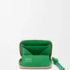 Zipped Coin Purse in Shiny Nappa Calfskin Zipped Coin Purse in Shiny Nappa Calfskin