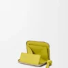 Zipped Coin Purse in Shiny Nappa Calfskin Zipped Coin Purse in Shiny Nappa Calfskin